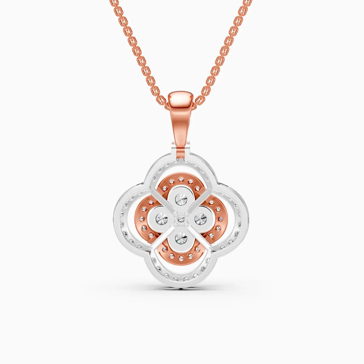 FloraLuxe Lab Grown Diamond Pendant