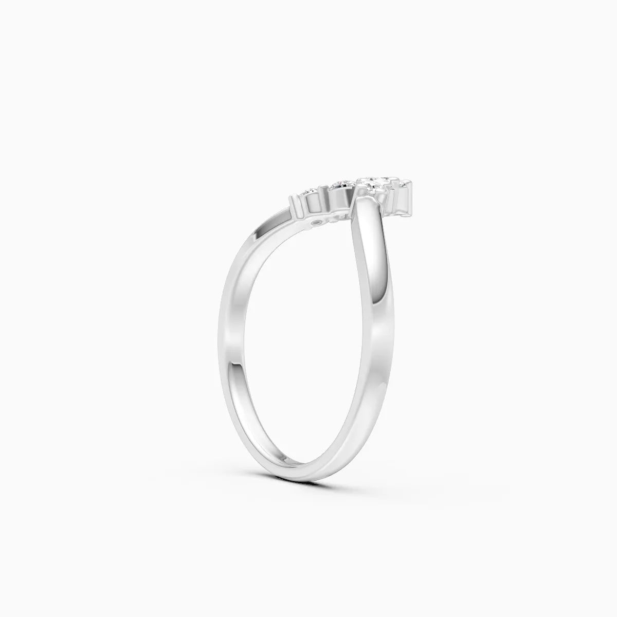 Chevron Diamond Band