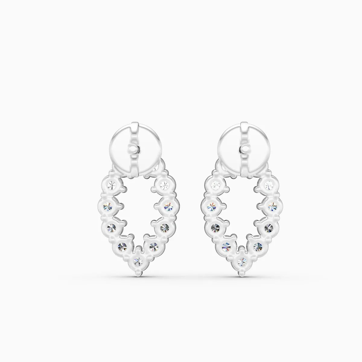 Marquise Petal Lab Grown Diamond Earrings