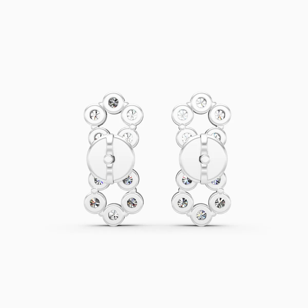 Linked Radiance Lab Grown Diamond Earrings