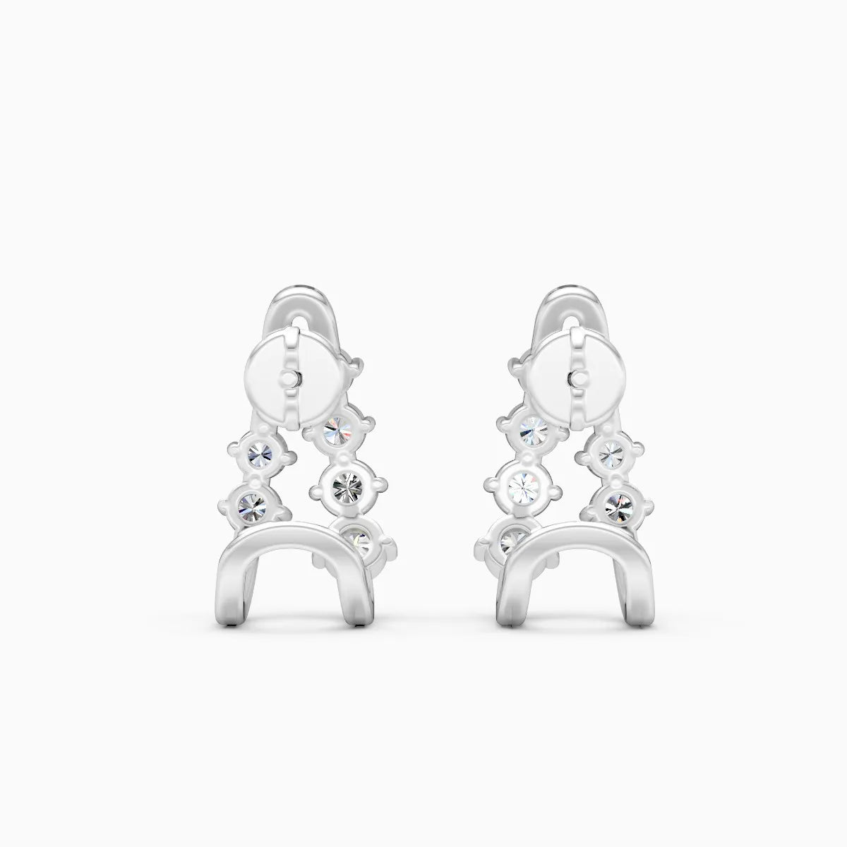 Angular Glow Lab Grown Diamond Earrings
