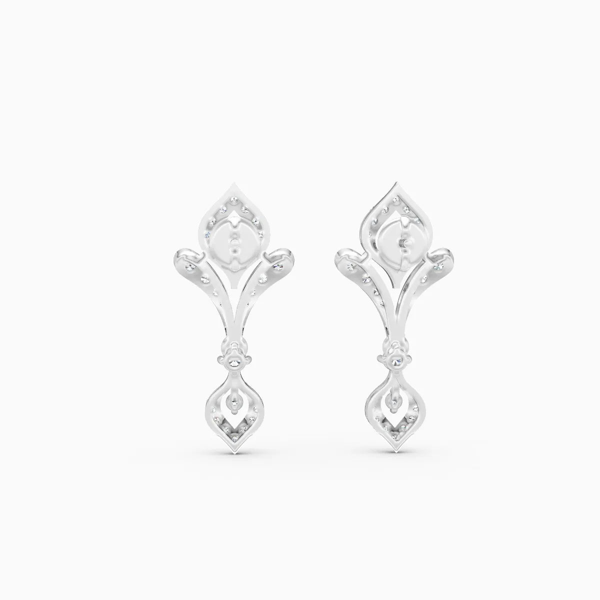 Petal Aura Lab Grown Diamond Earrings