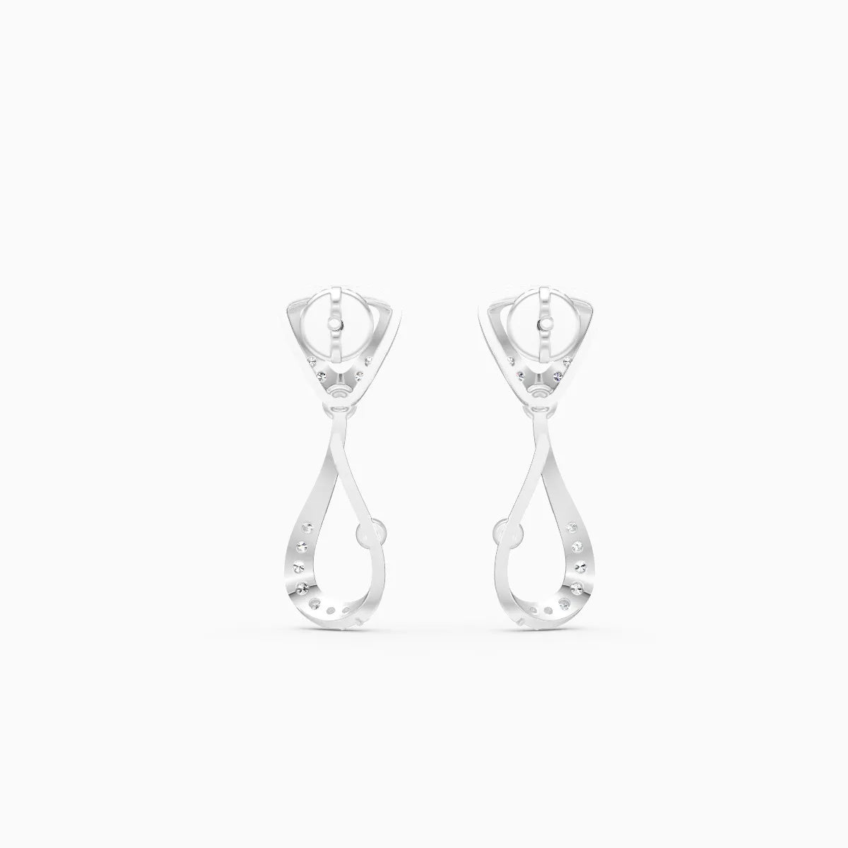 Velisse Loop Lab Grown Diamond Earrings