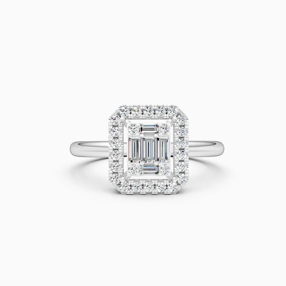 Everyday Wear Small Shape Diamond Ring