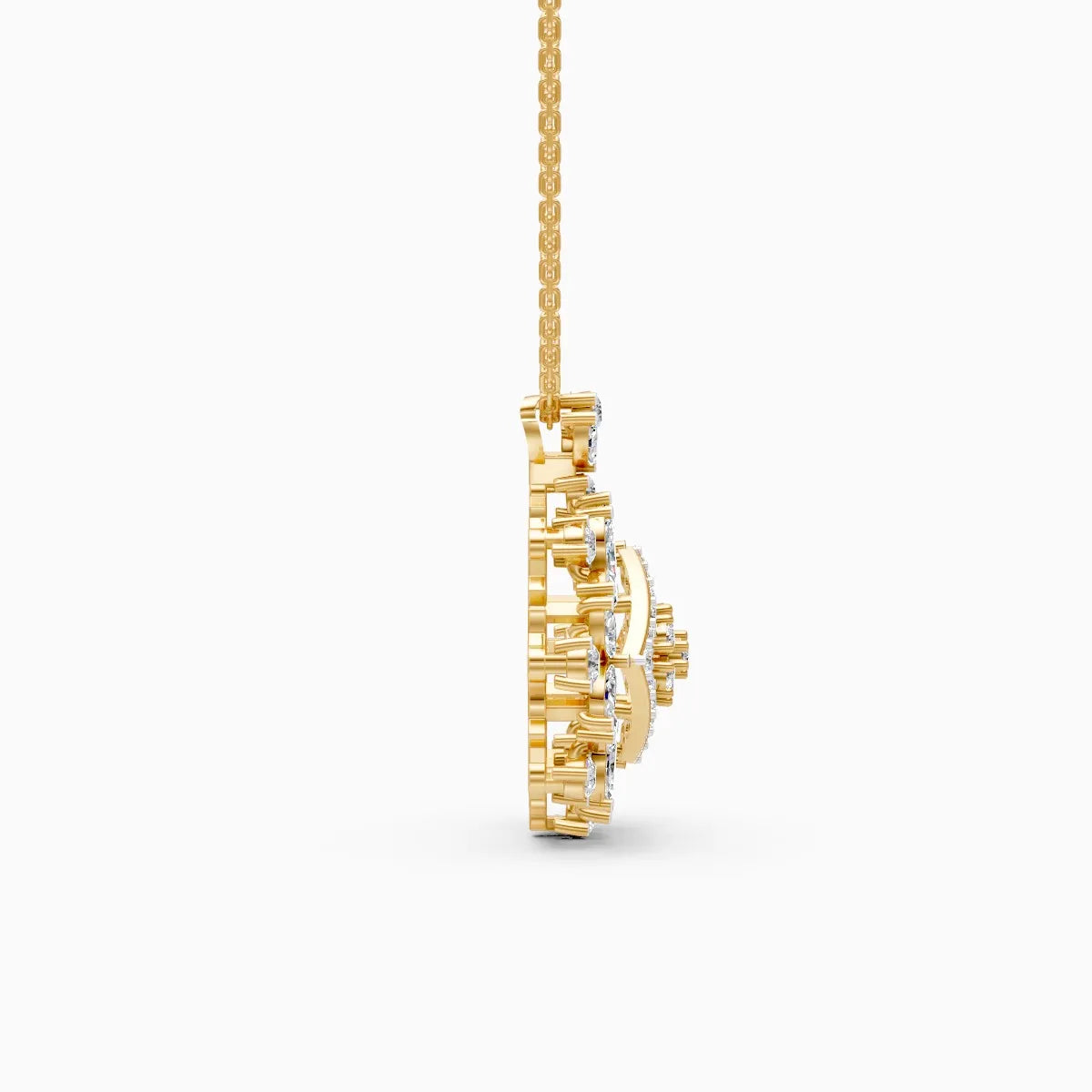 Elegant Classic Lab Grown Diamond Necklace