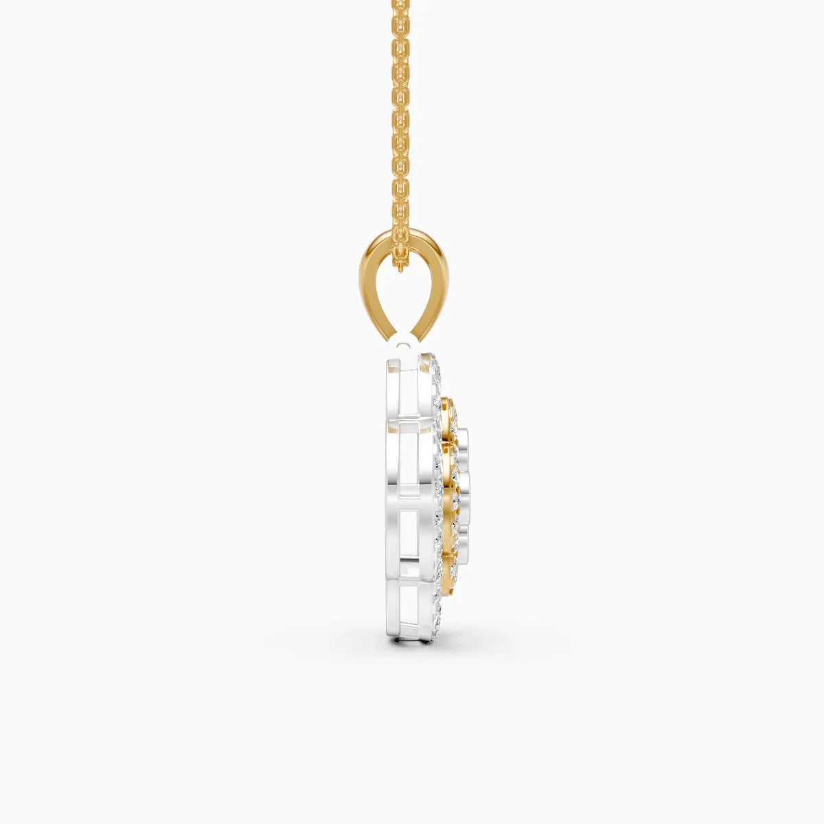 FloraLuxe Lab Grown Diamond Pendant