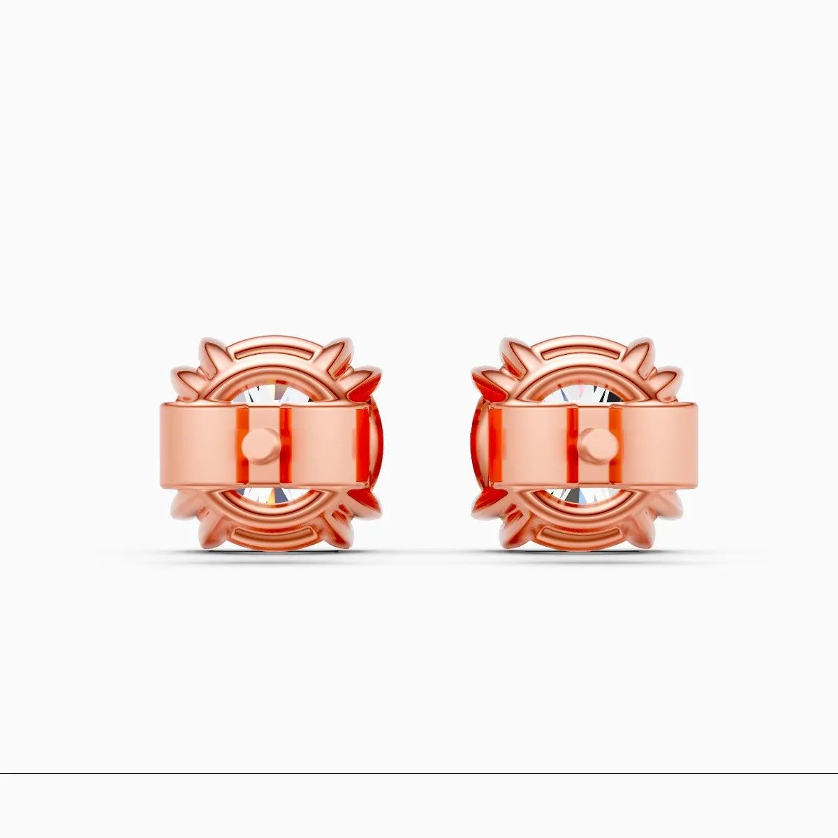 Classic Solitaire Diamond Studs