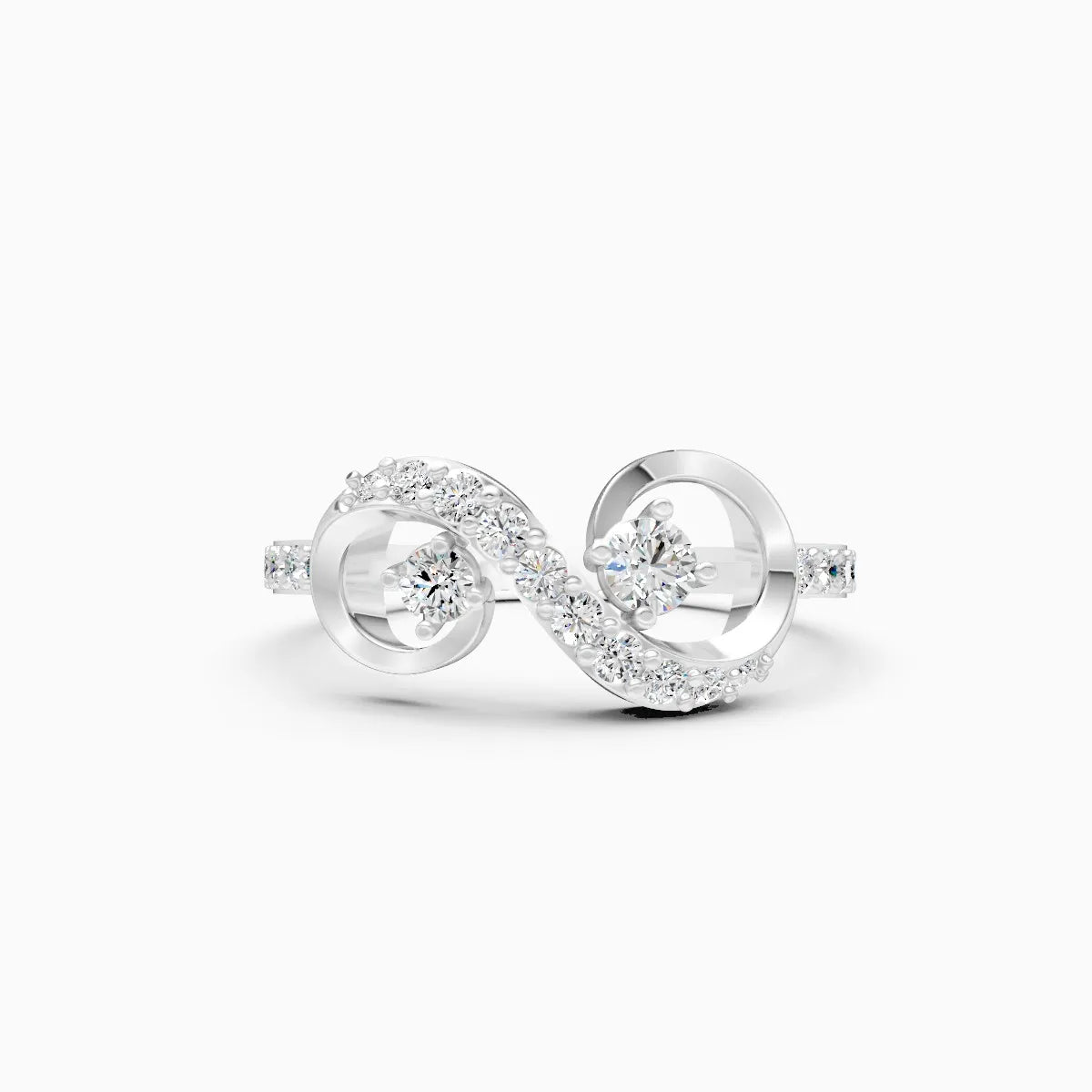 Forever Curl Lab Grown Diamond Ring