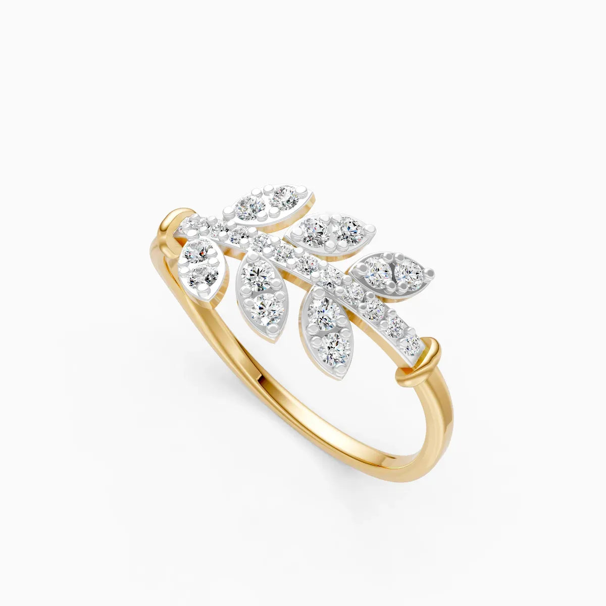 Leaf Cluster Ring