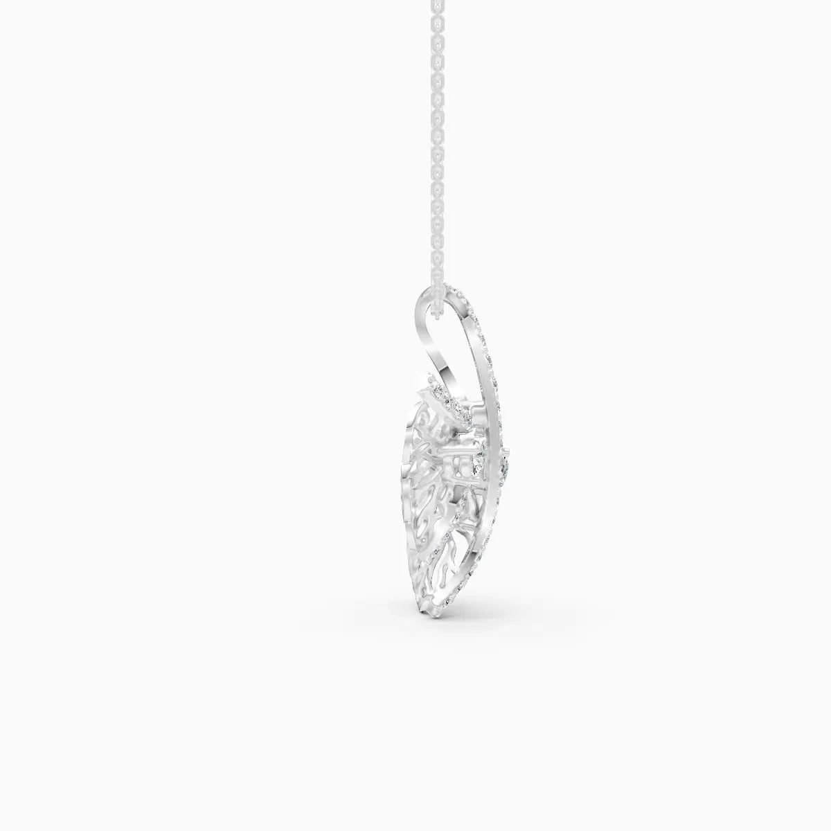 Butterfly Grace Lab Grown Diamond Pendant