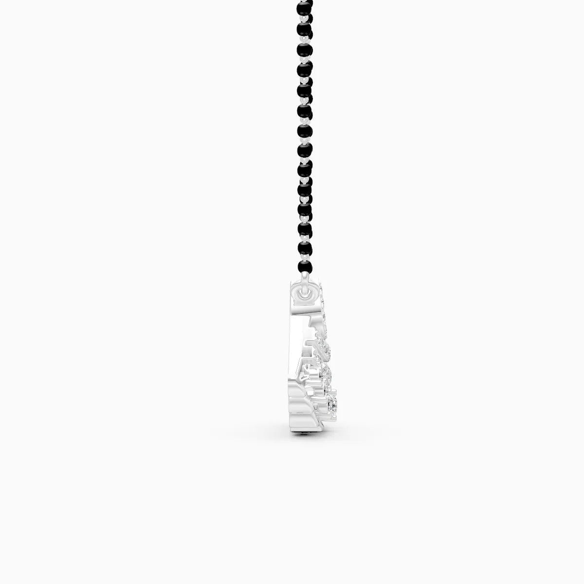 Modern Bell-Cut Style Pendant Mangalsutra