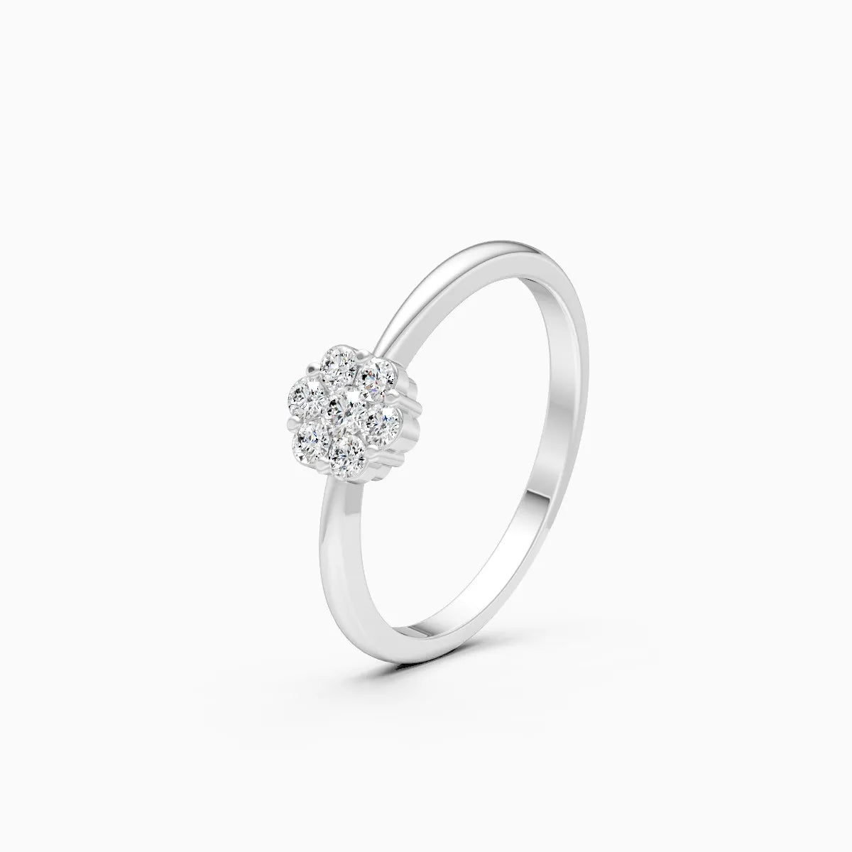 Floral Cluster Ring