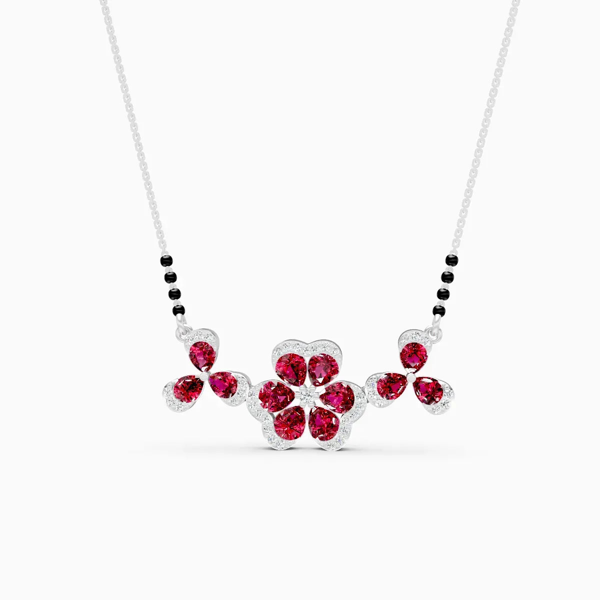 Floral Cluster Mangalsutra