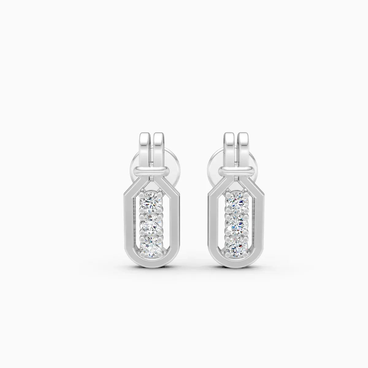 Vertical Row Earring