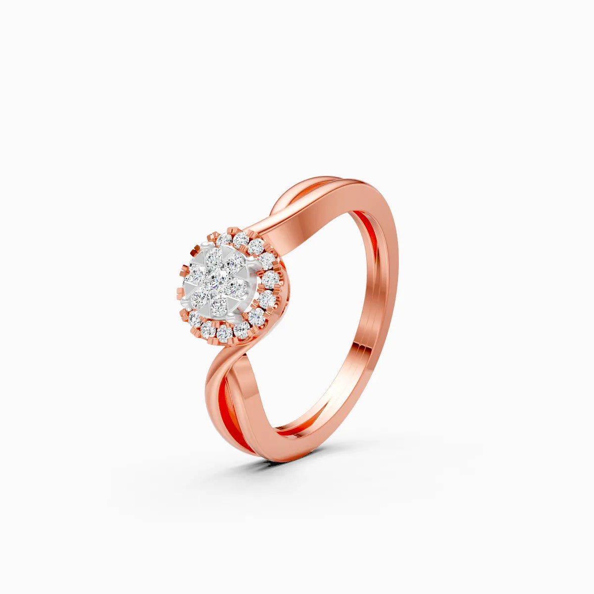 Eternal Twisted Lab Grown Diamond Ring