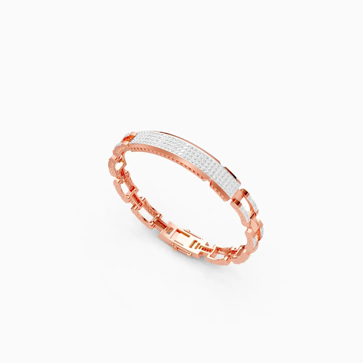 Fancy Lab Diamond Bracelet for Men