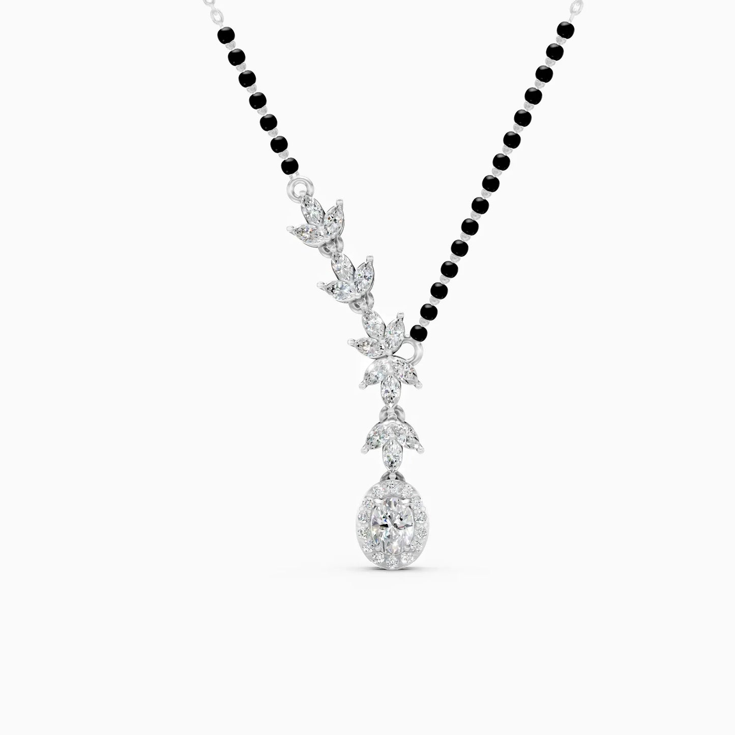 Eternal Bloom Lab Grown Diamond Mangalsutra