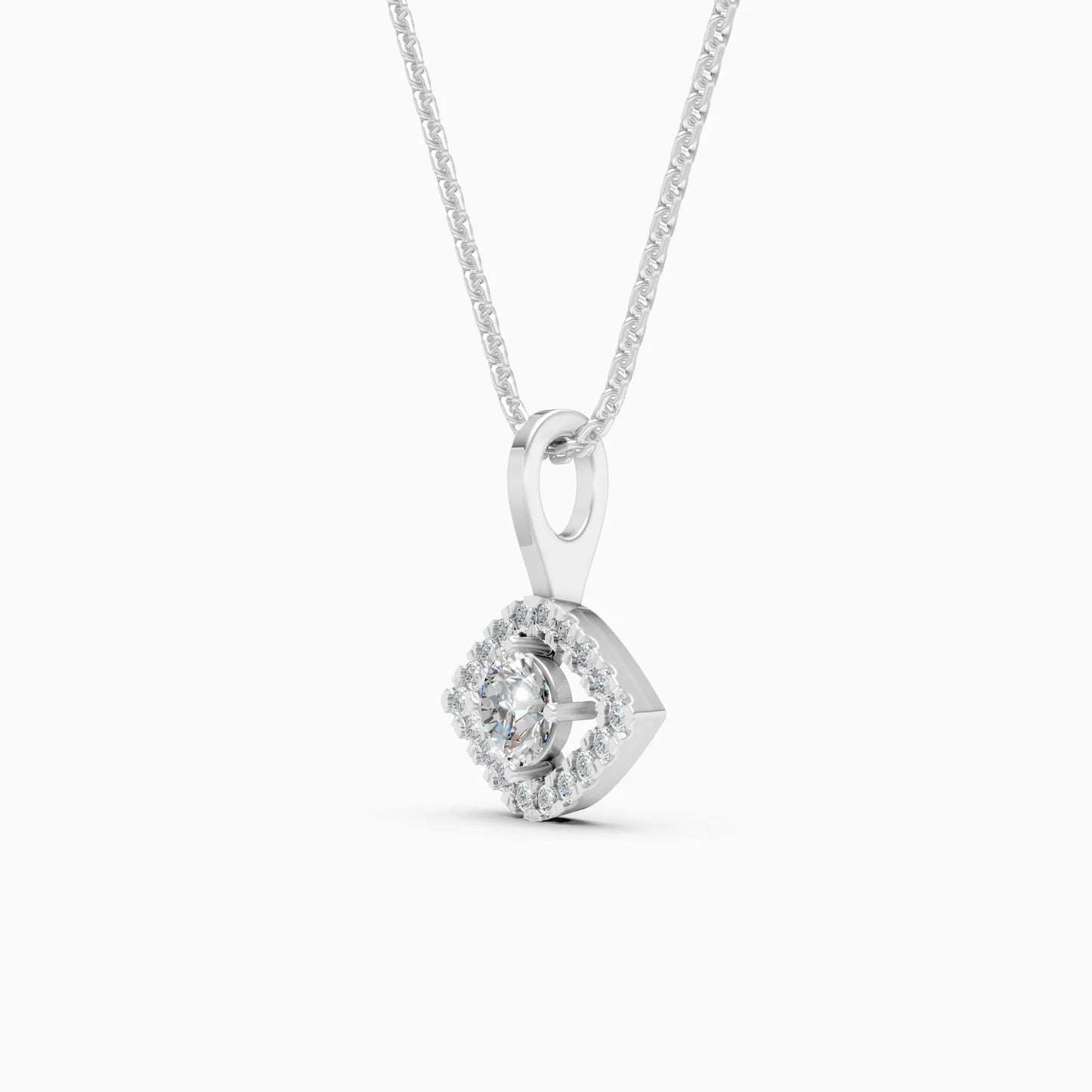 Twinkle Eye Lab Grown Diamond Pendant