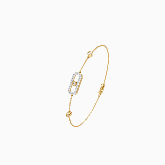 Move Classic Pave lab Diamond Bracelet