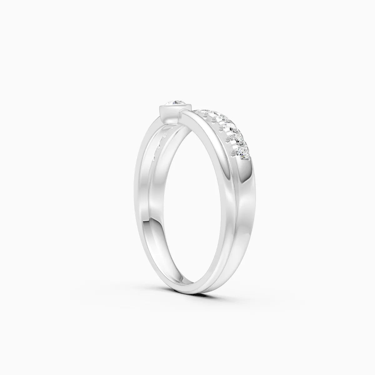 Minimalist Shine Lab Grown Diamond Ring