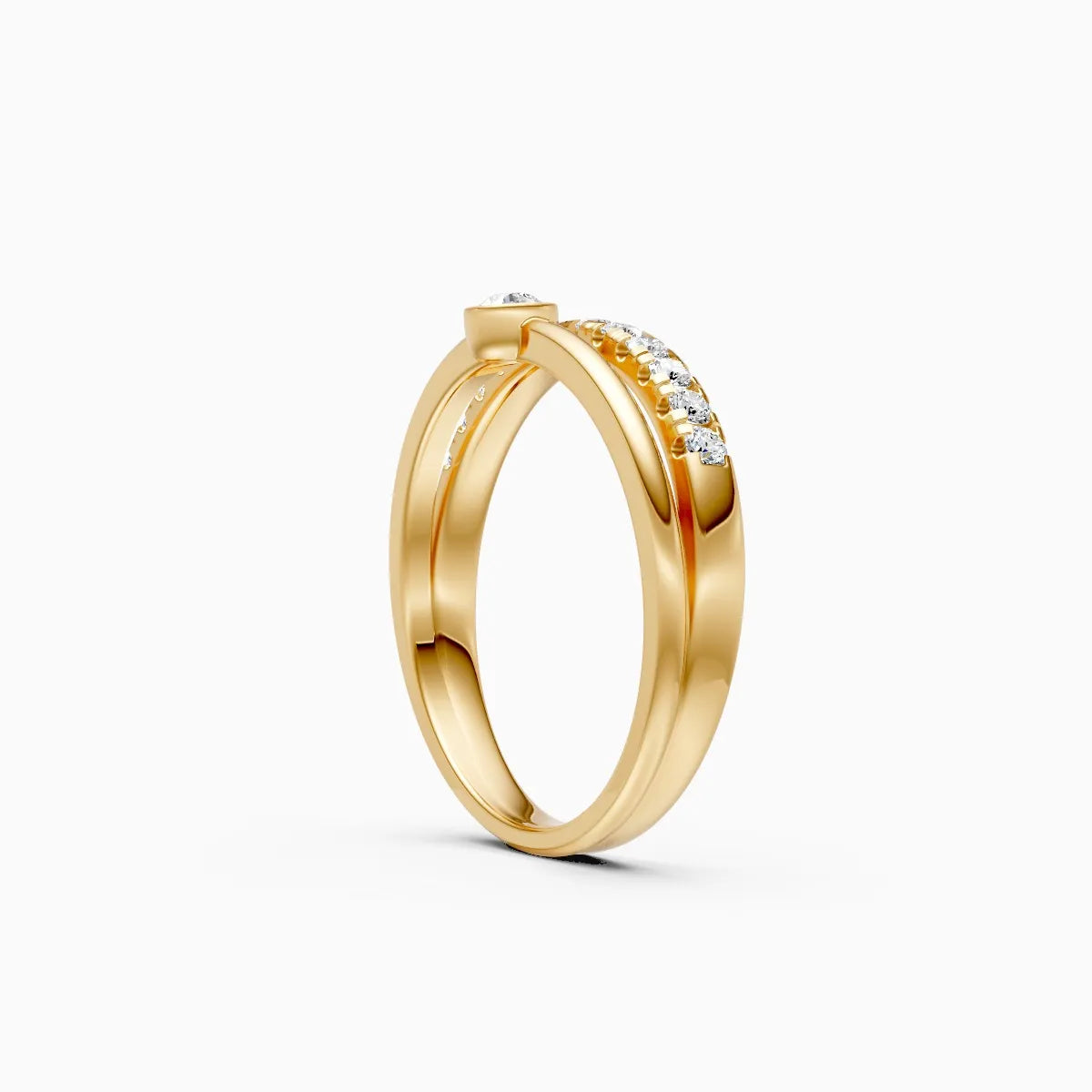 Minimalist Shine Lab Grown Diamond Ring