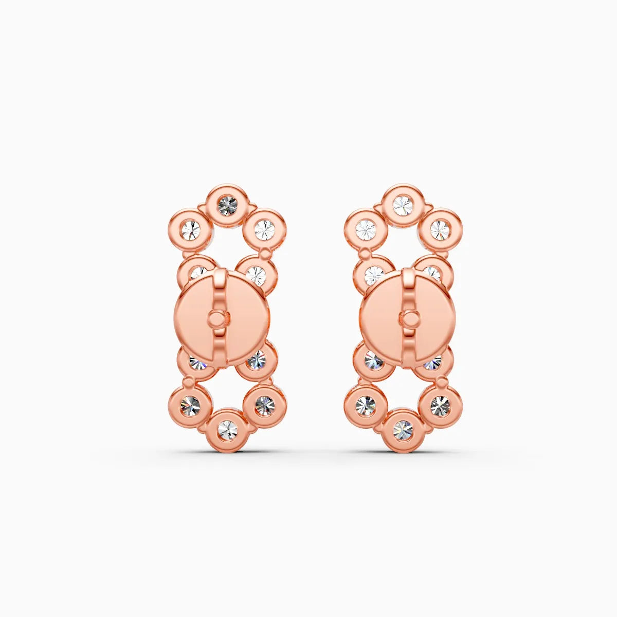 Linked Radiance Lab Grown Diamond Earrings