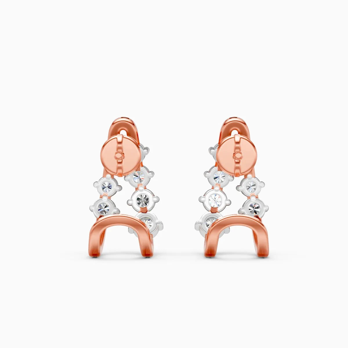 Angular Glow Lab Grown Diamond Earrings