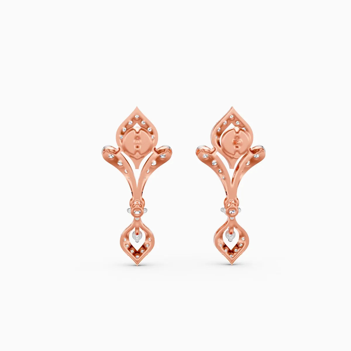 Petal Aura Lab Grown Diamond Earrings