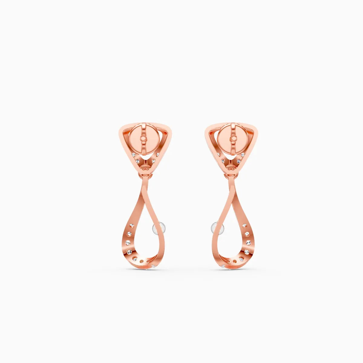 Velisse Loop Lab Grown Diamond Earrings