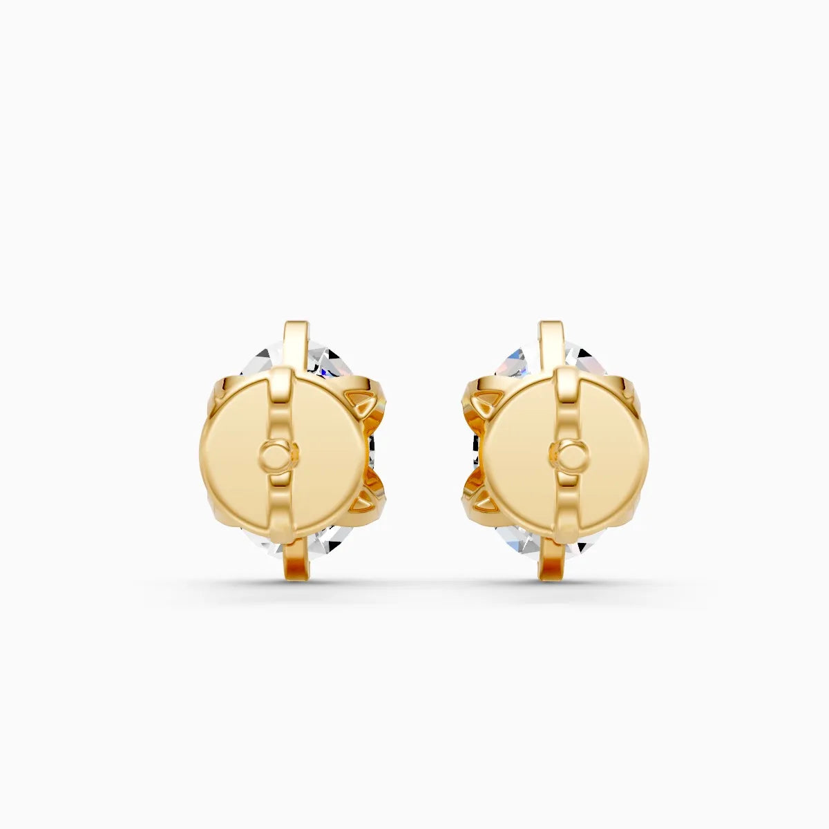Celeste Oval Diamond Studs