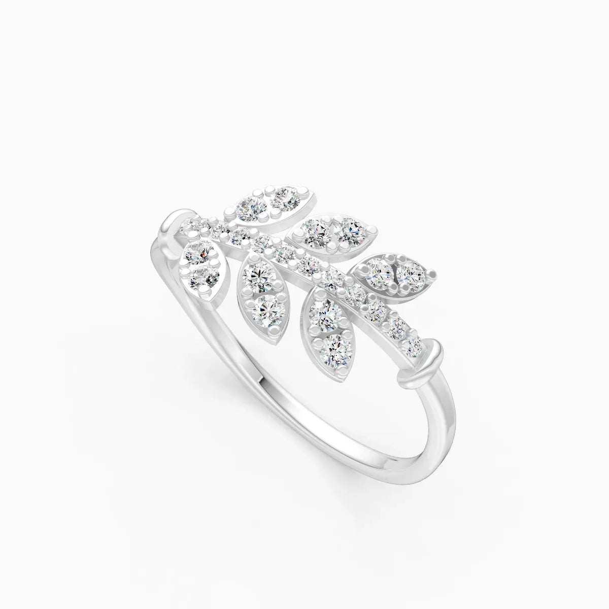 Leaf Cluster Ring