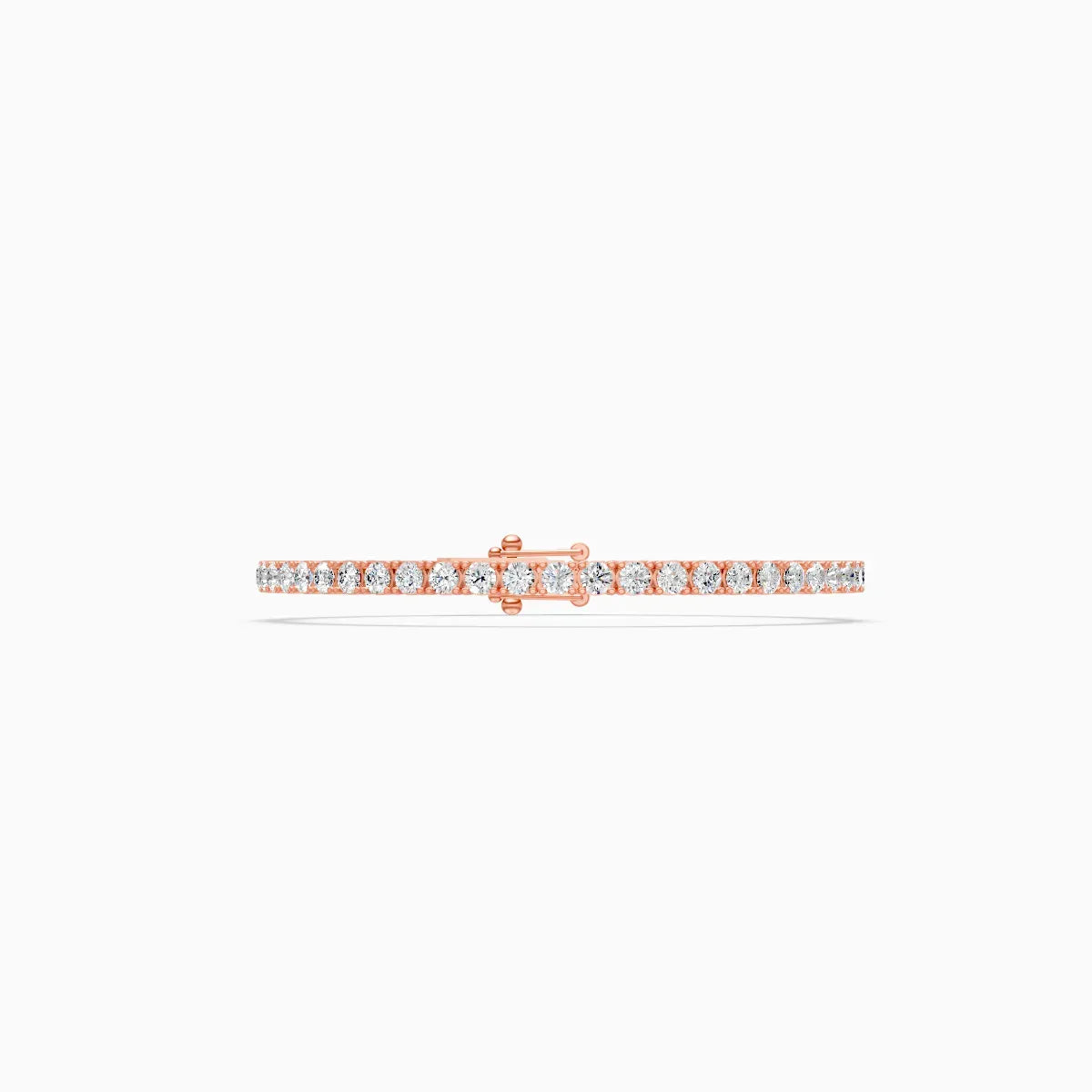 Round Solitaire Tennis Bracelet