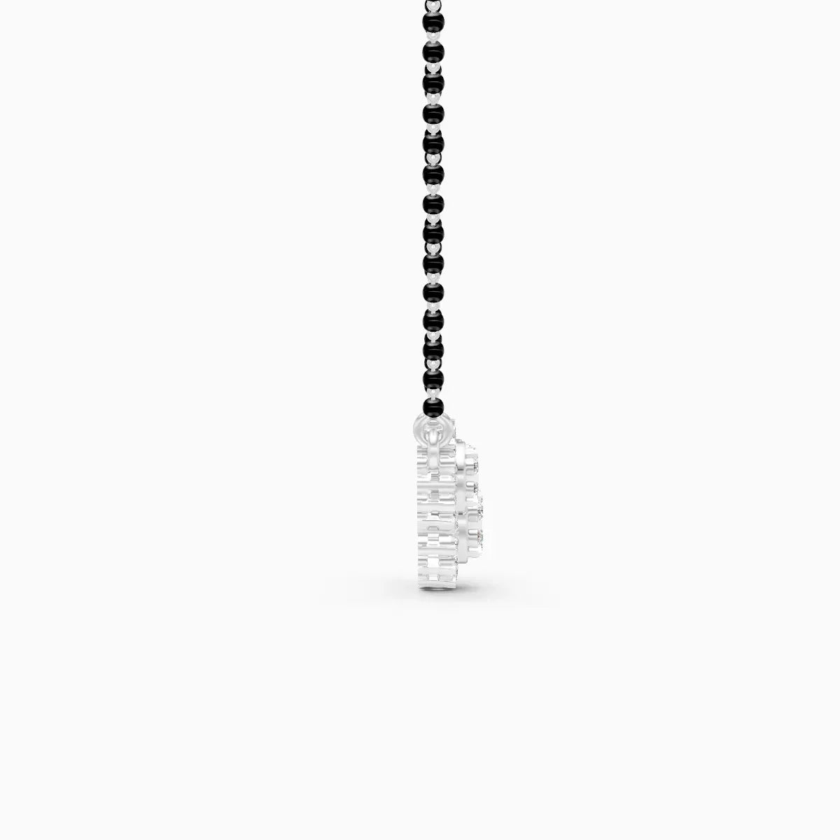 Beautiful Three Diamond-Studded Mangalsutra