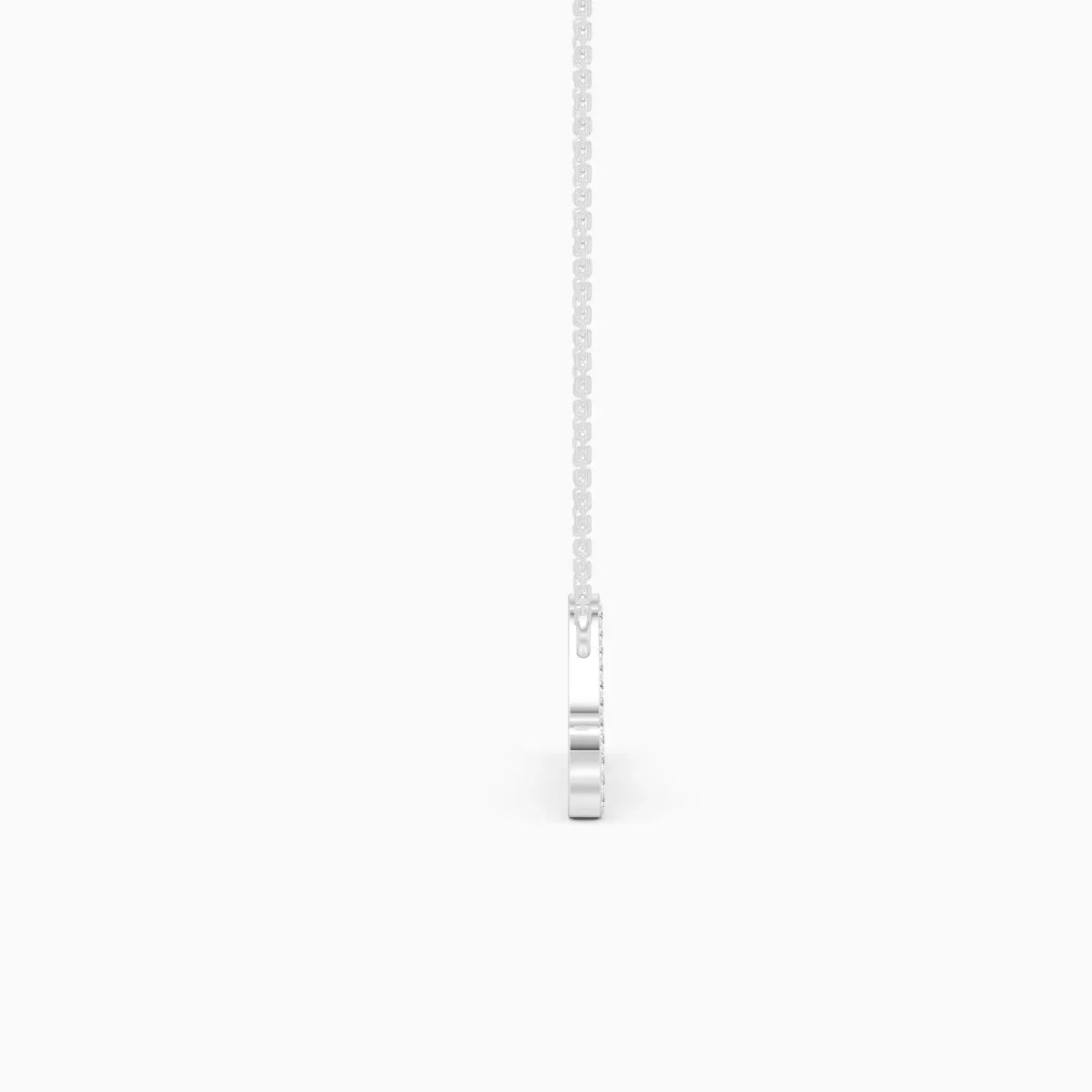 Custom Name Pendant Lab Diamond Necklace