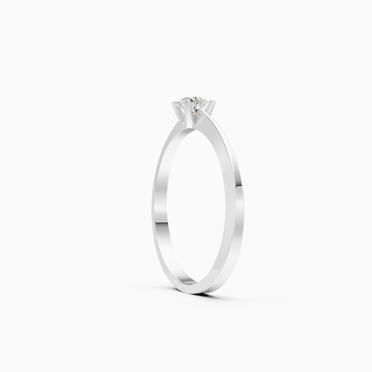 Classic Round Solitaire Ring
