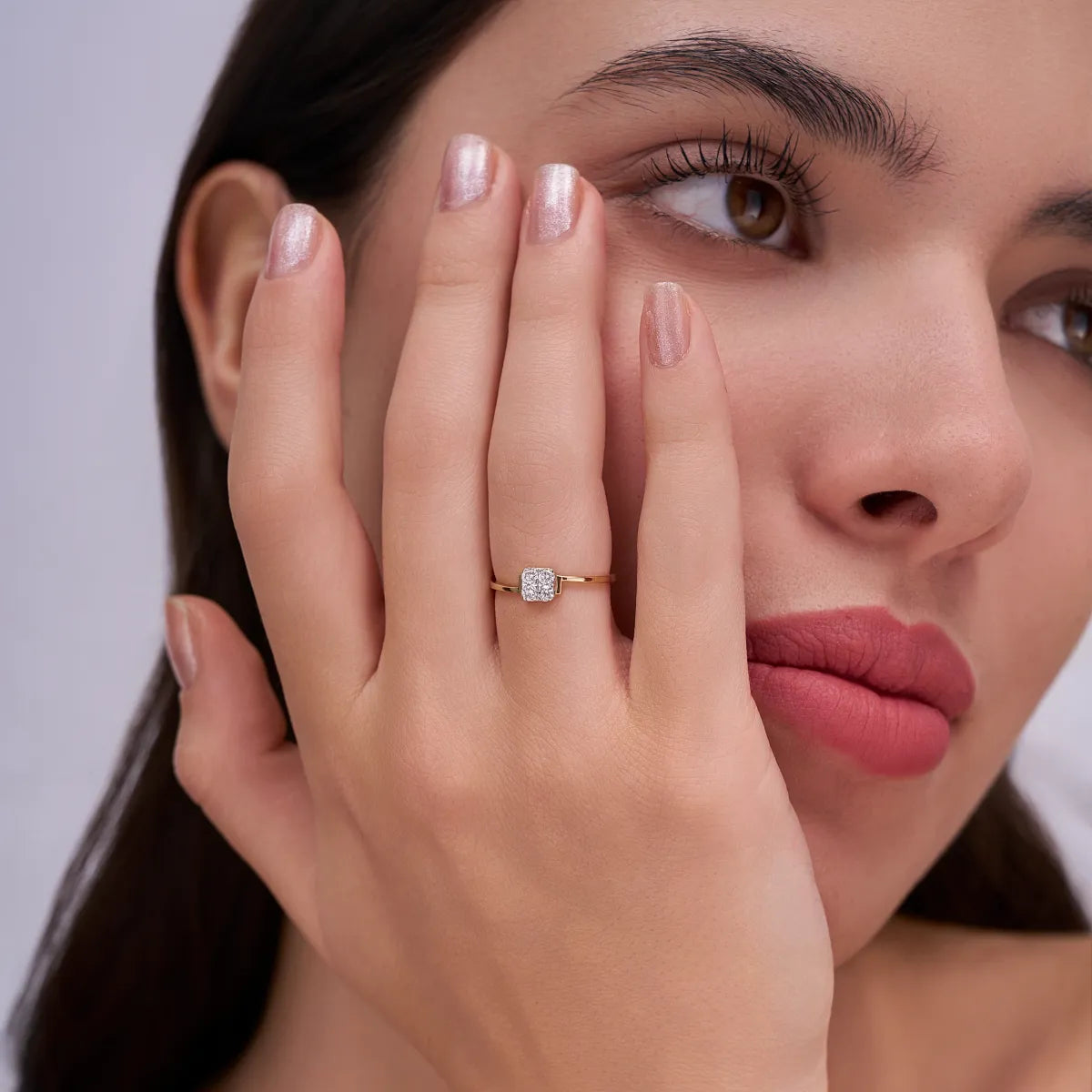 Square Cluster Ring