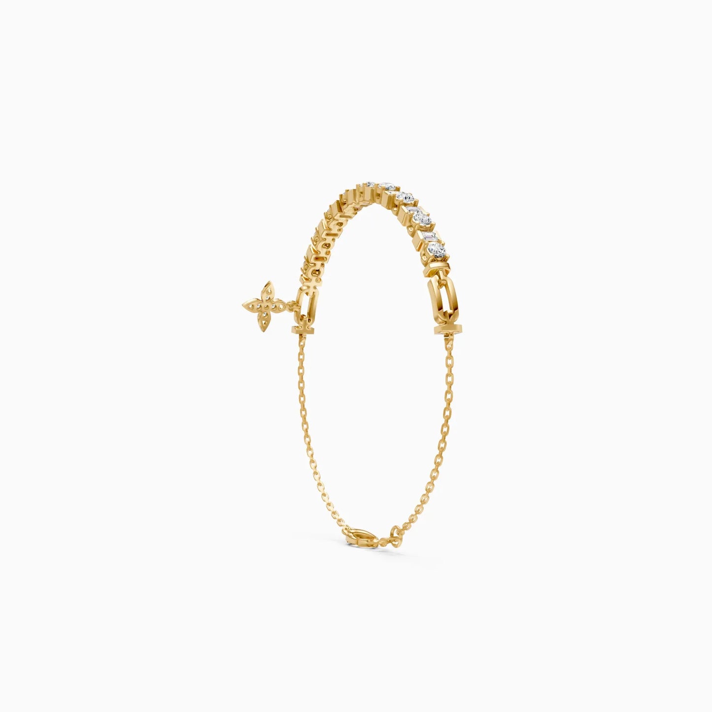 Luxury Lab Grown Diamond Line Bracelet