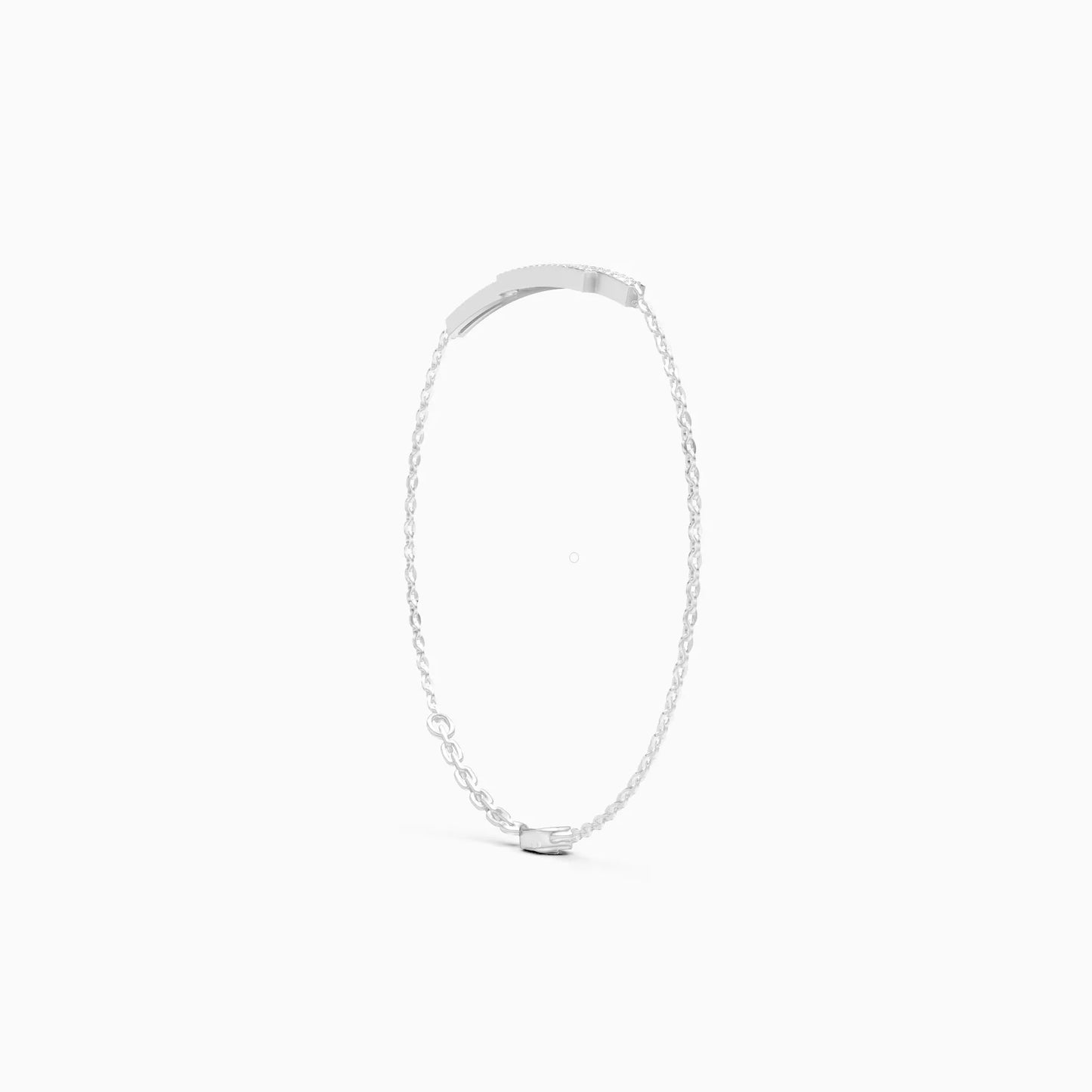 Two Line Chain lab Grown Diamond Bracelet