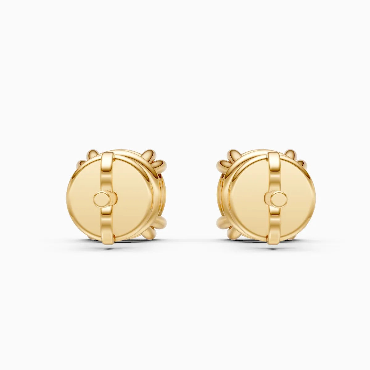Sparkling Solitaire Lab Grown Diamond Stud Earrings