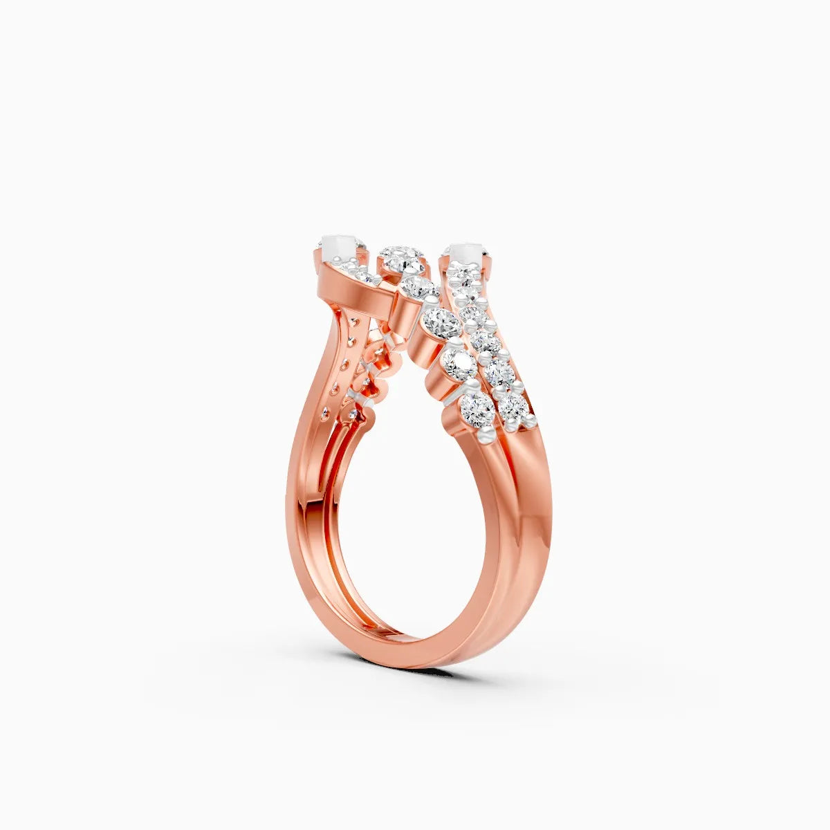 Ripple Shine Lab Grown Diamond Ring