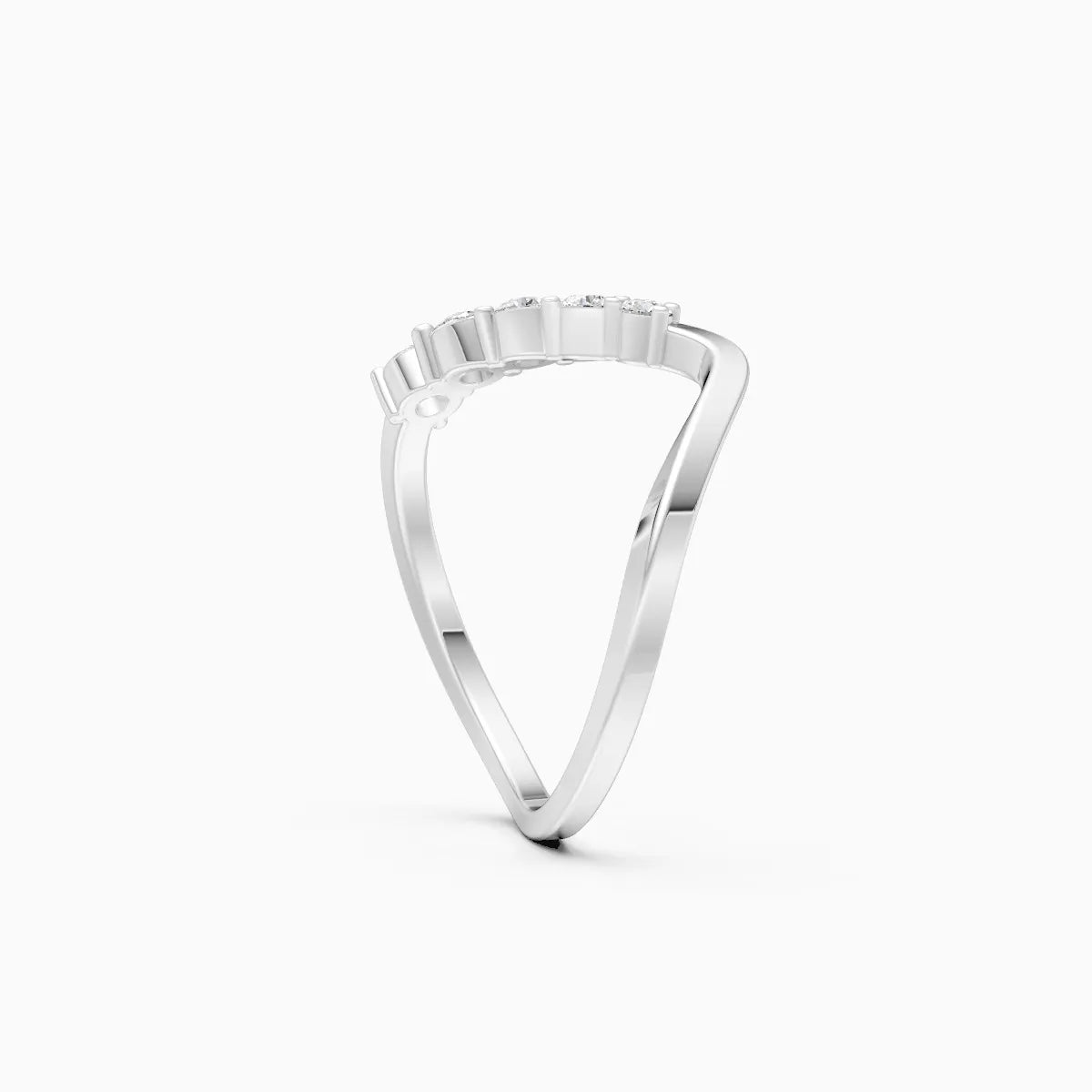 Twisted Grace Lab Grown Diamond Ring