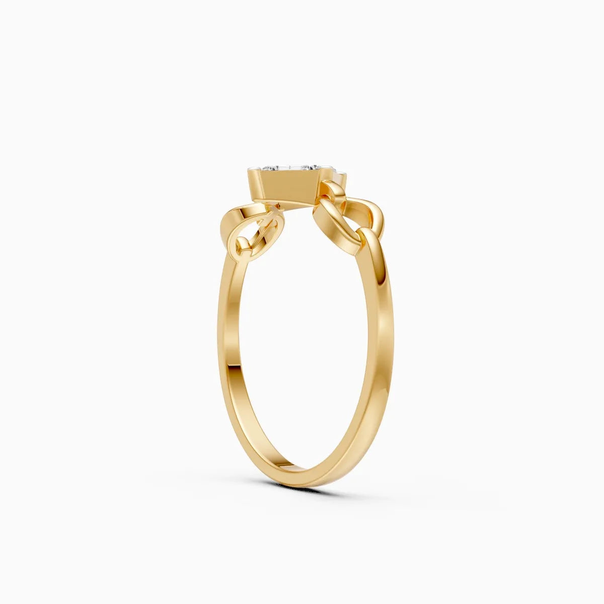 Diamond Link Cluster Ring
