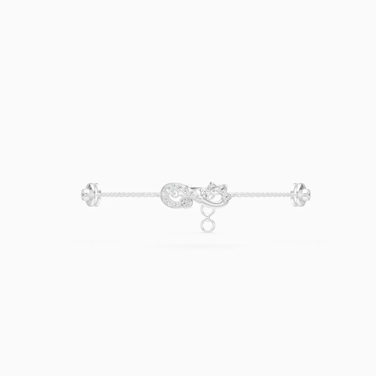 Infinity Shape Round Box Chain Bracelet