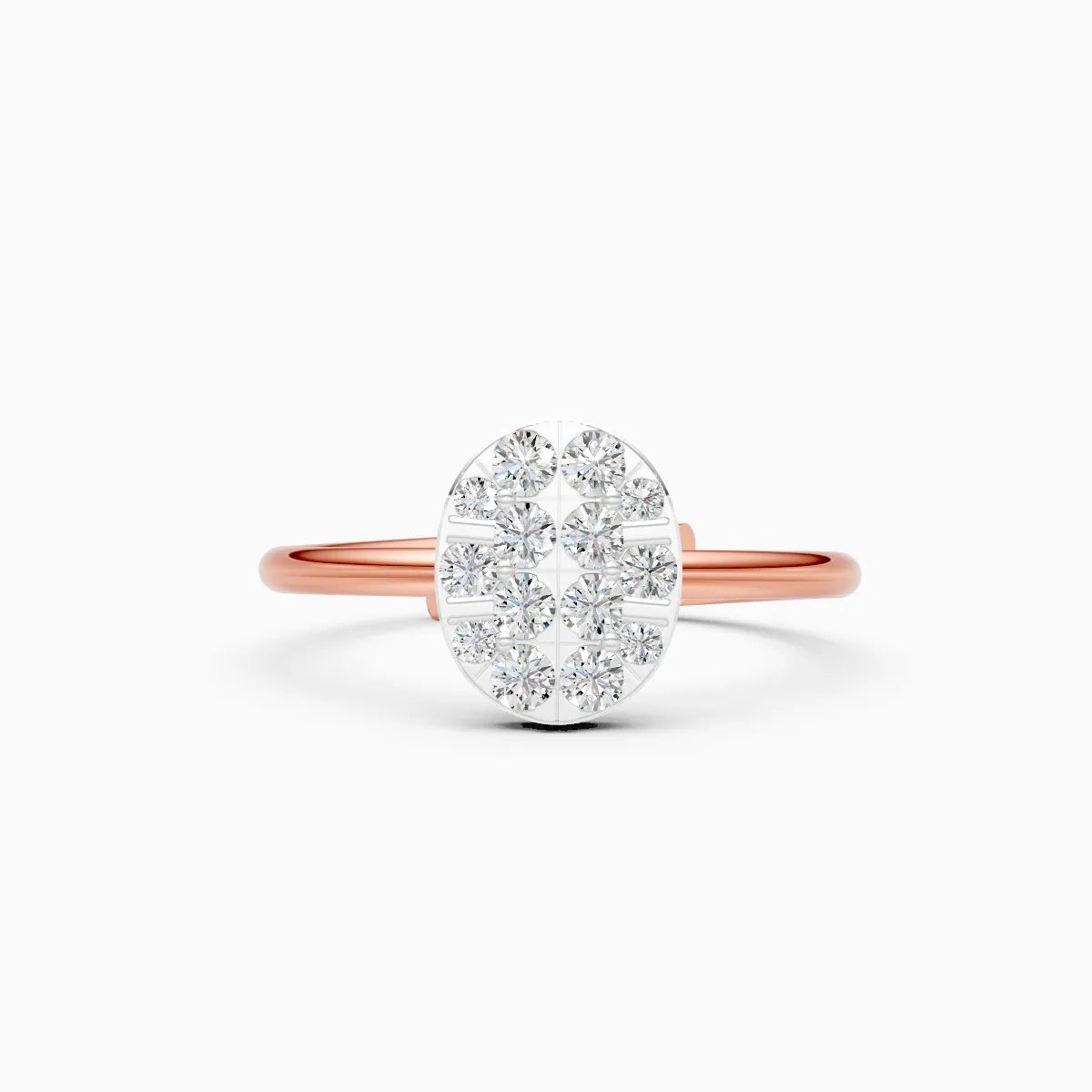 Classic Mini Studded Diamond Ring