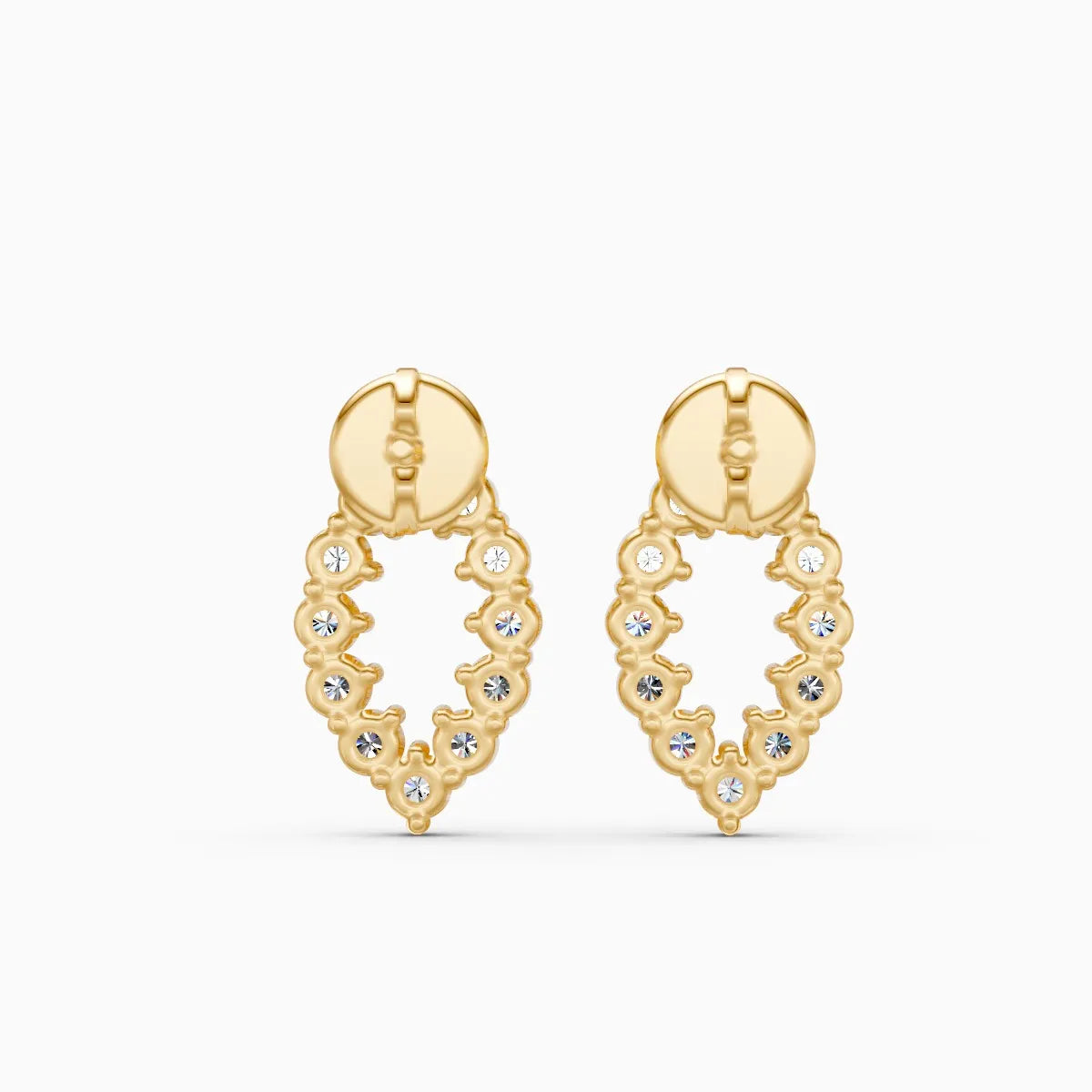 Marquise Petal Lab Grown Diamond Earrings
