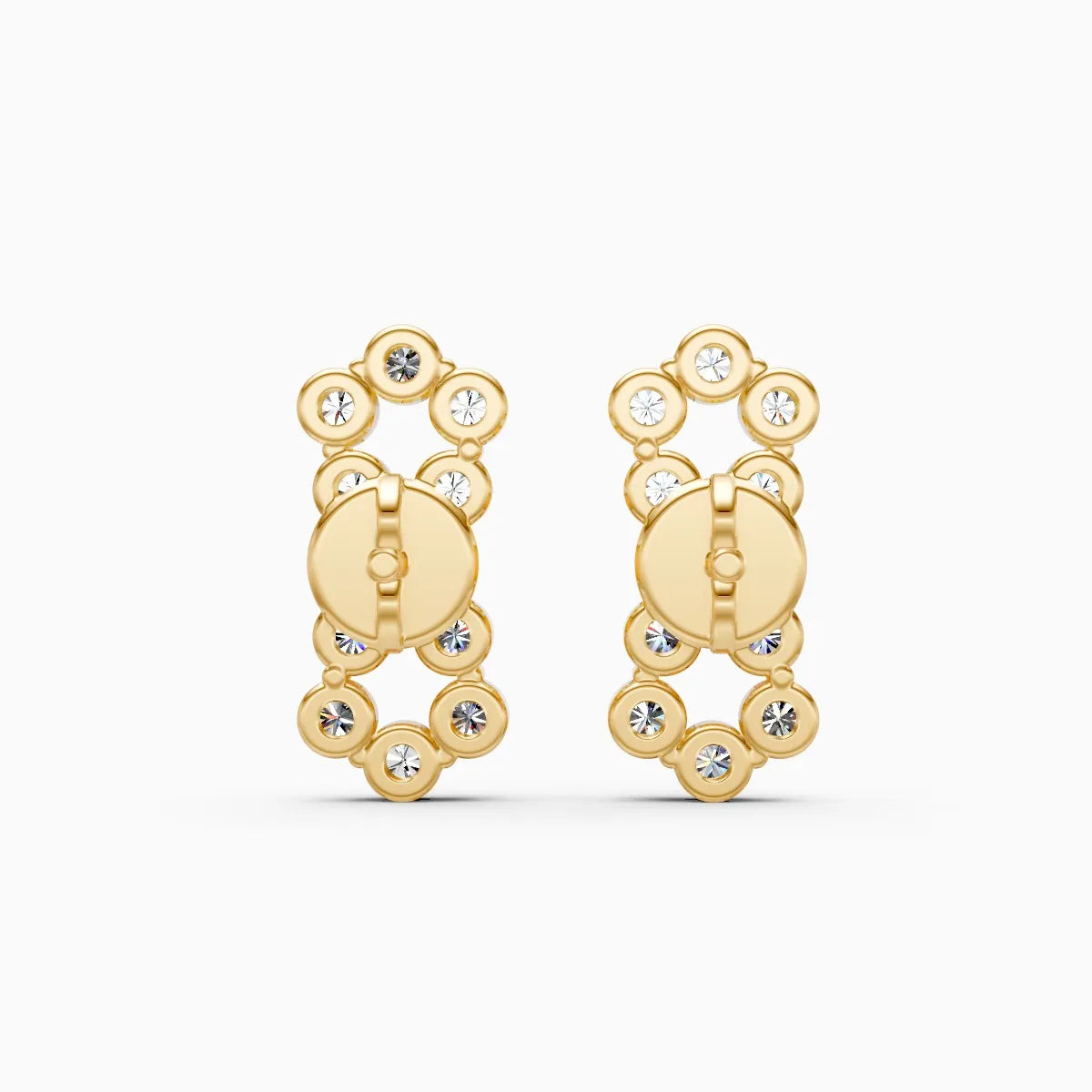 Linked Radiance Lab Grown Diamond Earrings