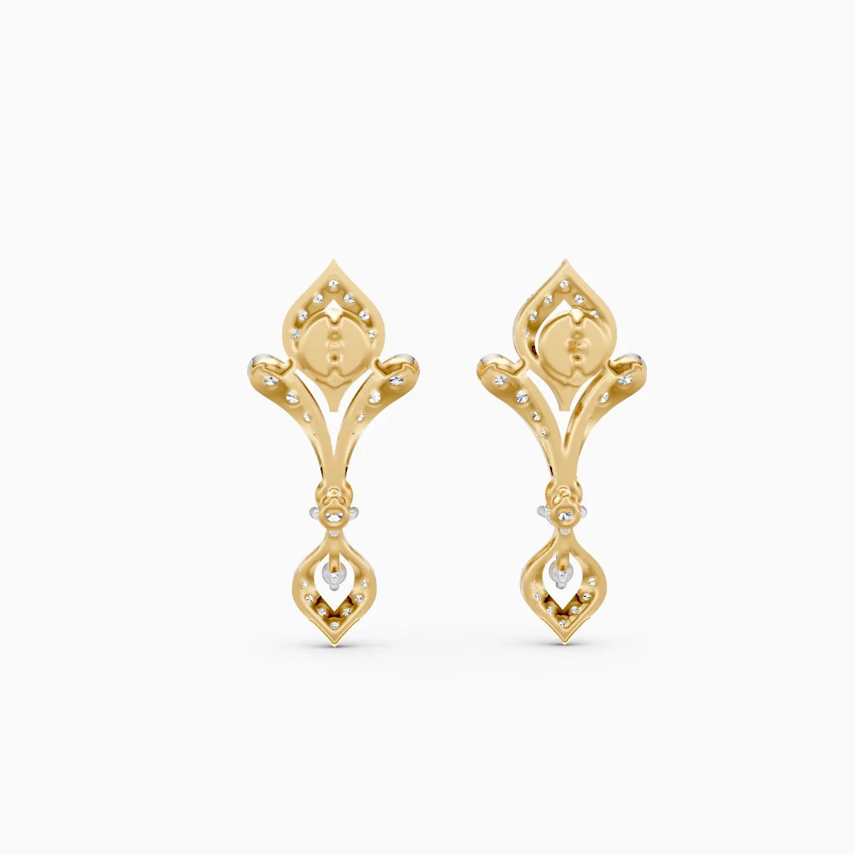 Petal Aura Lab Grown Diamond Earrings