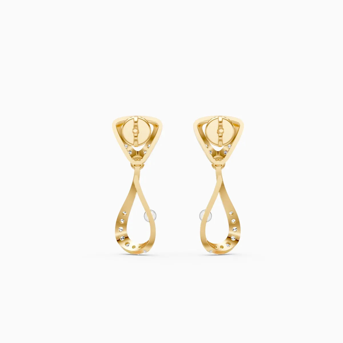 Velisse Loop Lab Grown Diamond Earrings