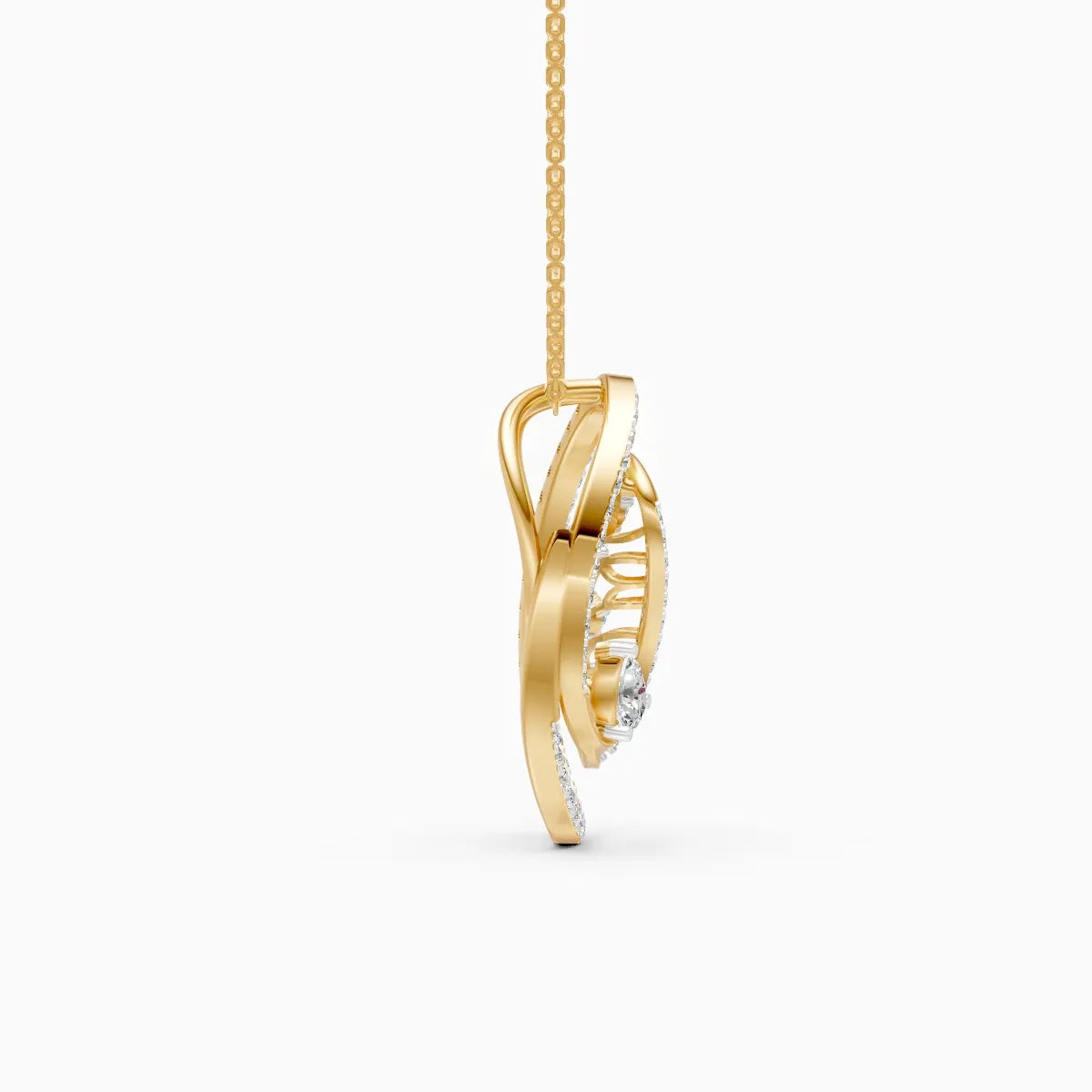 Eternal Swirl Lab Grown Diamond Necklace Set