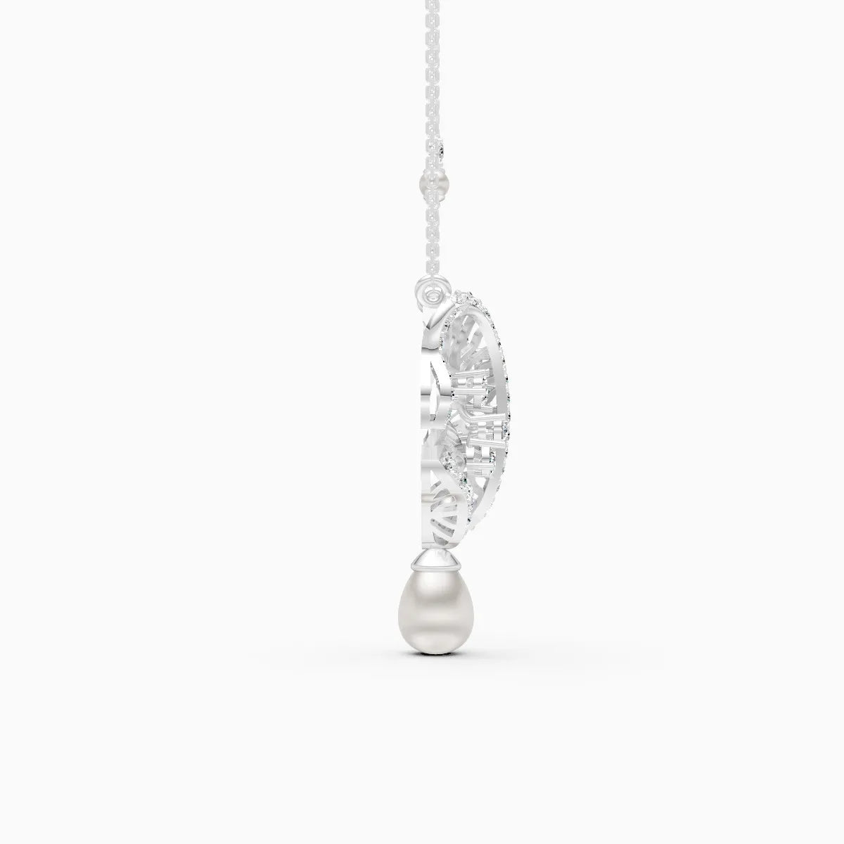 Butterfly Bloom Lab Grown Diamond Pendant
